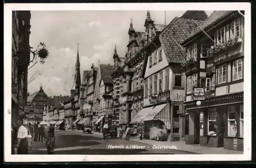 AK Hameln a. d. Weser, Osterstrasse
