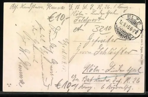 AK Elze i. Hann., Partie an der Saale