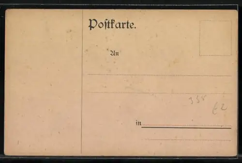 Künstler-AK Einbeck, Münsterkirche