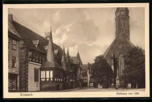 AK Einbeck, Rathaus von 1550