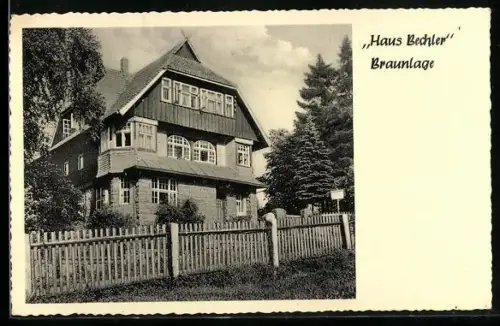 AK Braunlage, Hotel Haus Bechler