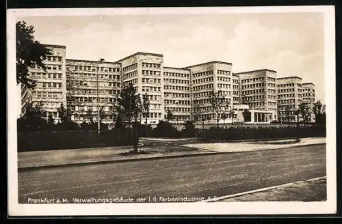 AK Frankfurt-Westend, Verwaltungsgebäude der I. G. Farbenindustrie A. G