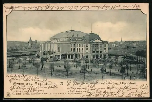 AK Frankfurt-Sachsenhausen, Hippodrom