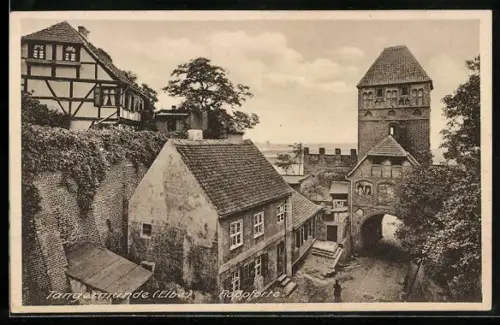 AK Tangermünde /Elbe, Stadtpforte