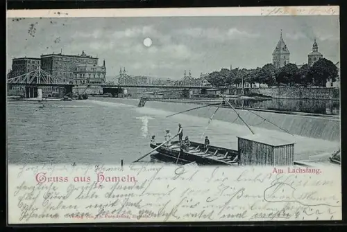 Mondschein-AK Hameln, Am Lachsfang