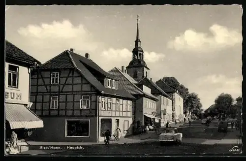AK Elze /Hann., Partie in der Hauptstrasse