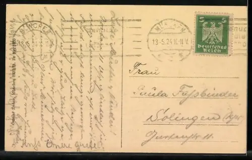 AK München, Glyptothek mit Strassenpartie