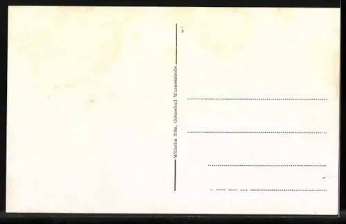 AK Warnemünde, Ostseebad, Strandpromenade