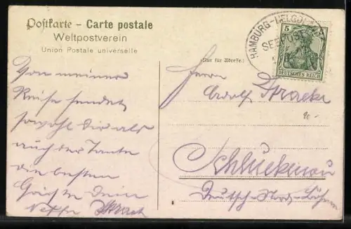 AK Hamburg-Neustadt, Jungfernstieg