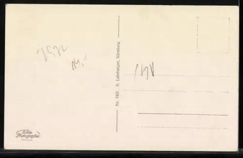 AK Isny i. Allgäu, Ortspartie mit Kirche