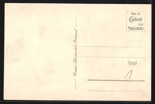 AK M.-Gladbach, Partie im Volksgarten