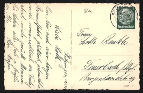 AK Kitzingen /Main, Gesamtansicht