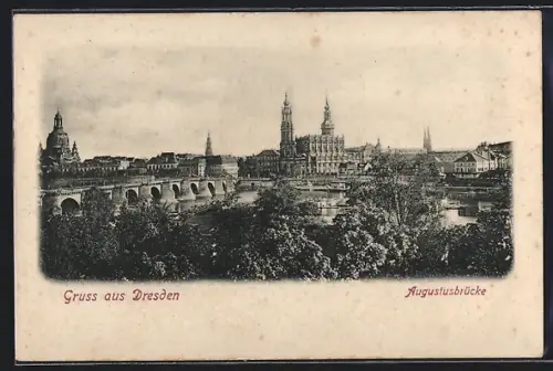 AK Dresden, Augustusbrücke