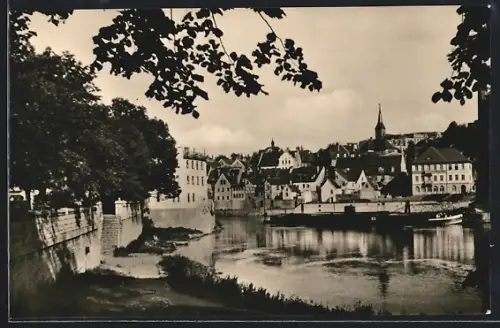 AK Bernburg /Saale, Blick auf die Altstadt