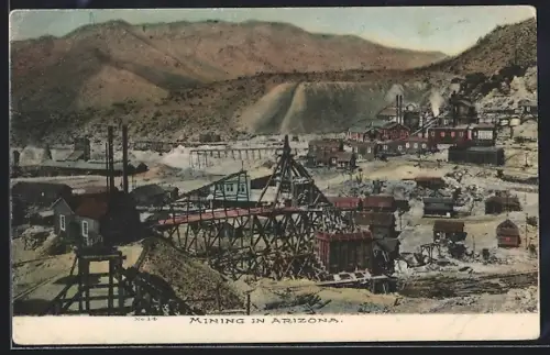 AK Martinez Mining District, AZ, Congress Mine, Bergbau
