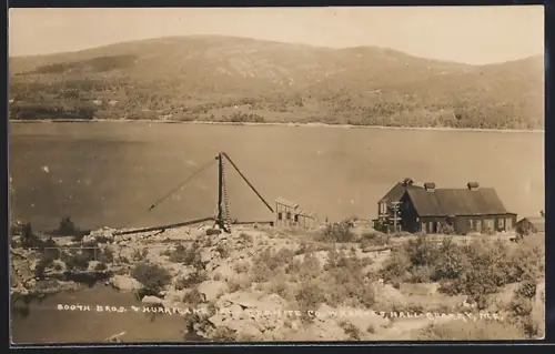 AK Hall Quarry, ME, South Bros & Hurricane Isle Granite Co. W. Karves, Bergbau