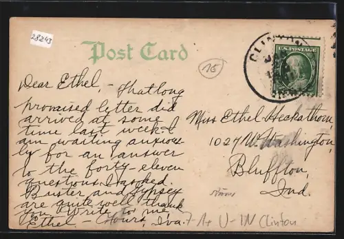 AK Clinton, IN, Crown Hill Mine, Kohle