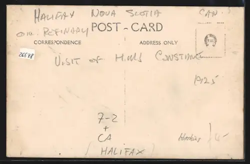 AK Halifax, Nova Slotia Oil Refinary, Erdölförderung