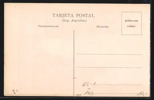 AK Rosario, Estación F. C. C. C., Bahnhof