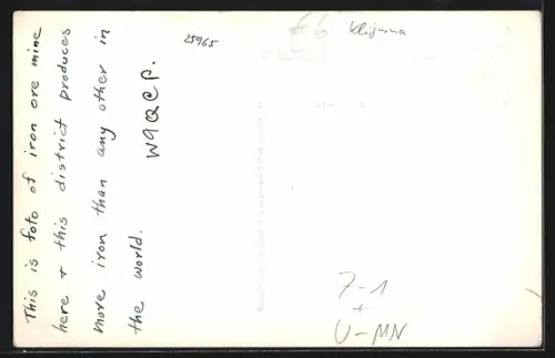 AK Bovey, MN, Canisted open pit mine, Bergbau