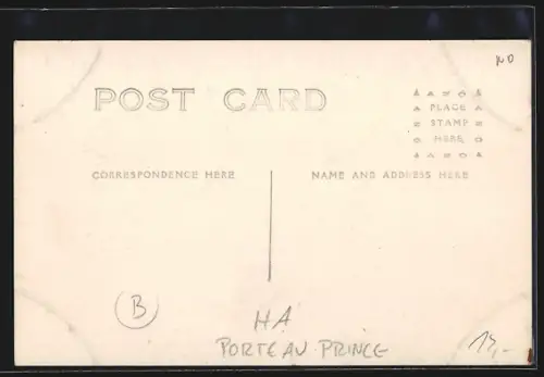 AK Porte au Prince, Champ de Mars looking toward