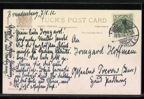 Künstler-AK Raphael Tuck & Sons Nr. 9855: A Tug of War