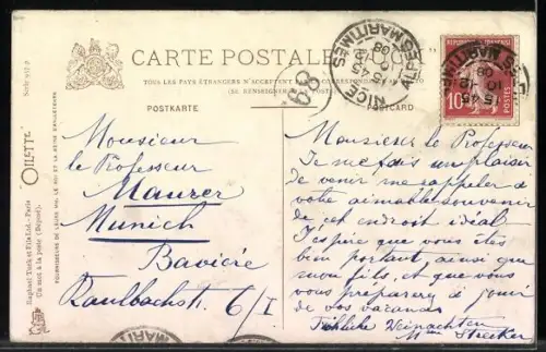 Künstler-AK Raphael Tuck & Sons Nr. 937P: Ballszene