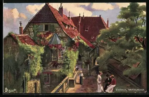 AK Eisenach, Besucher im Wartburghof
