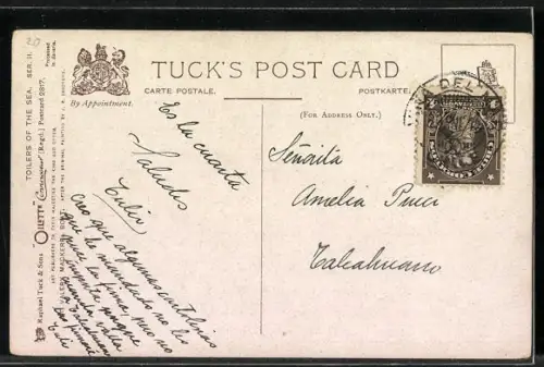 Künstler-AK Raphael Tuck & Sons Nr. 2817: Toilers of the Sea