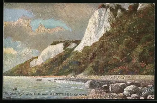 AK Rügen, Königsstuhl und Kleinstubbenkammer