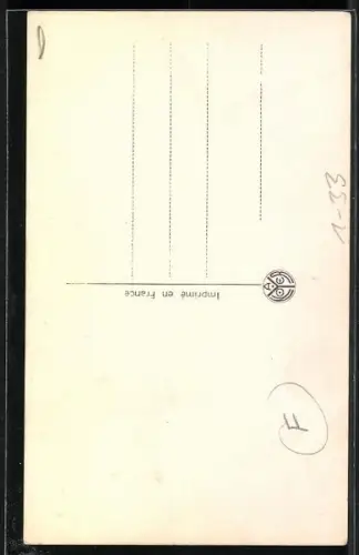 AK Edvard Grieg, Kopfportrait des Komponisten