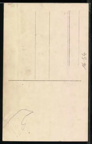 Foto-AK Eleganter Herr am Tisch in einer Studiokulisse