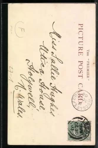 AK Eleganter Herr mit Stock, One true friend, Lied mit Noten