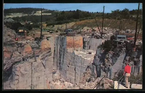 AK Barre, VT, Rock of Ages Granite Quarry, General View