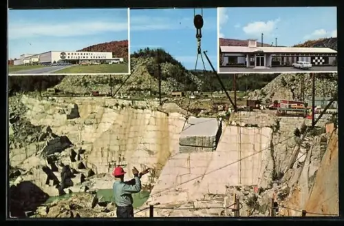 AK Barre, VT, Rock of Ages Granite Quarry, Tourist Reception Center