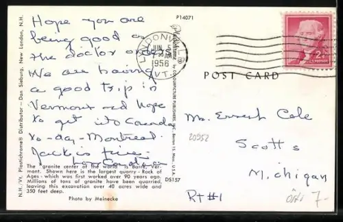 AK Barre, VT, Rock of Ages Granite Quarry