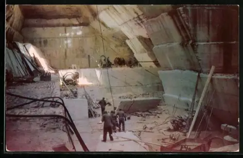 AK West Rutland, VT, View of Marble Quarry