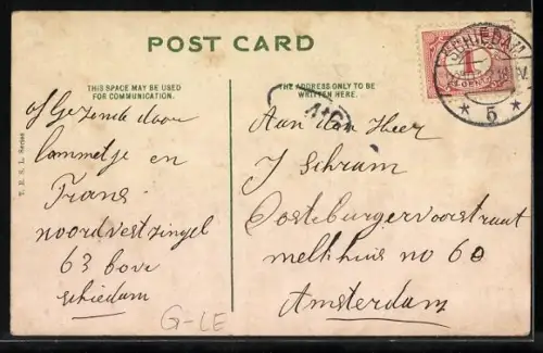 AK Leicester, Humberstone Gate, Strassenbahn