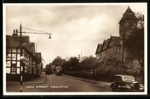 AK Middleton, Long Street, Strassenbahn