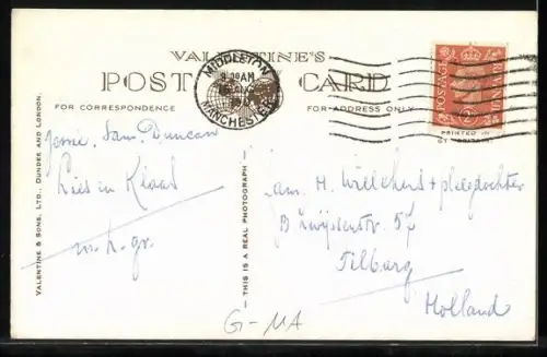 AK Middleton, Long Street, Strassenbahn