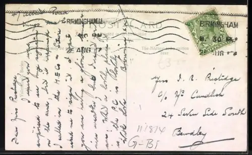 AK Kings Heath, High Street, Strassenbahn