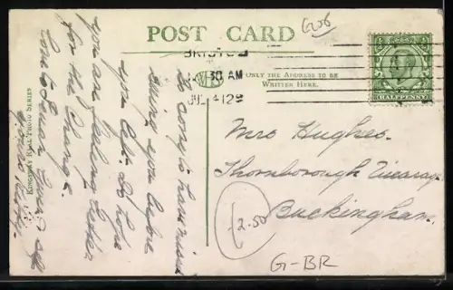 AK Bristol, Art Gallery and Museum, Strassenbahn