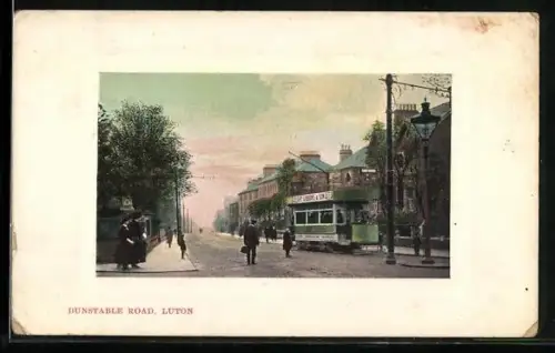 AK Luton, Dunstable Road, Strassenbahn