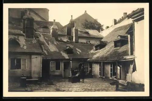 AK Alt-Wien, Hof in Erdberg