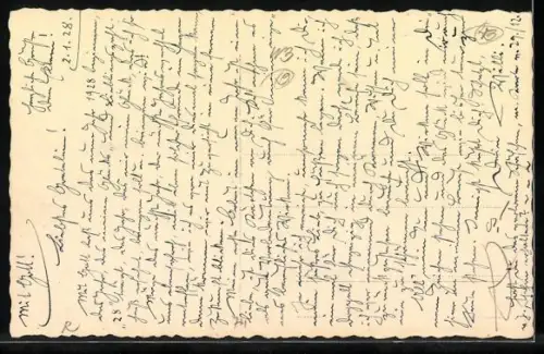 AK Alt-Wien, Hof in der Erdbergerstrasse