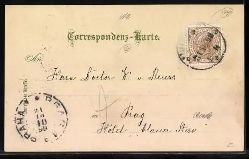 Künstler-AK Alt-Wien, Blick gegen die Landstrasse1780, Pferde