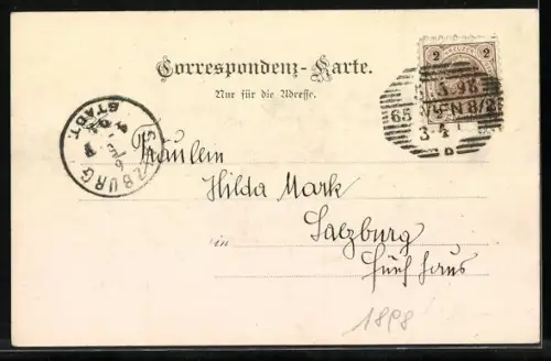 AK Alt-Wien, Spinnerin am Kreuz