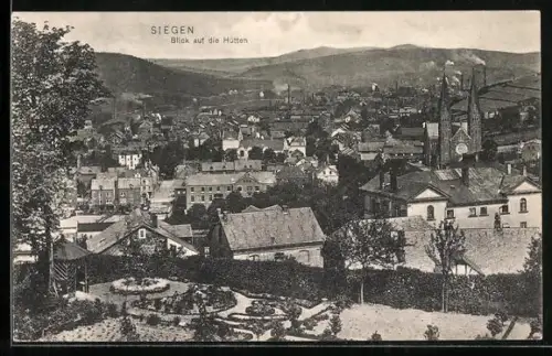 AK Siegen, Blick auf die Hütten
