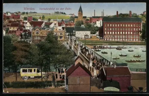 AK Werden, Verkehrsbild an der Ruhr