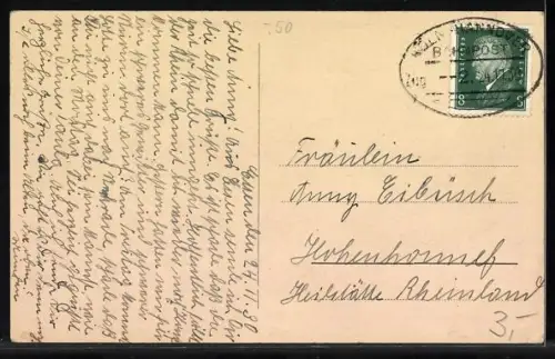 AK Essen, Eigenheim, Baugewerkschule